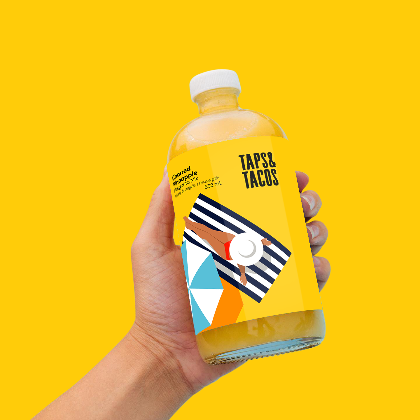 CHARRED PINEAPPLE MARGARITA MIX